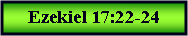 Text Box: Ezekiel 17:22-24